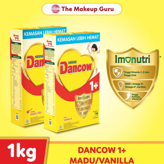 Gambar Diskon Ekonomis DANCOW 1+ 1kg - Susu Pertumbuhan Anak Usia 1 - 3 Tahun - Vanilla dari Nurul Onshoping undefined Tokopedia