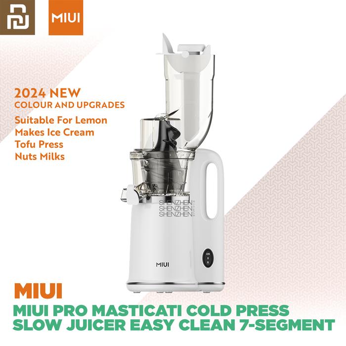 Gambar MIUI PRO Masticati Juicer Cold Press Slow Extractor Easy Clean dari ShenZhen HiTech undefined Tokopedia