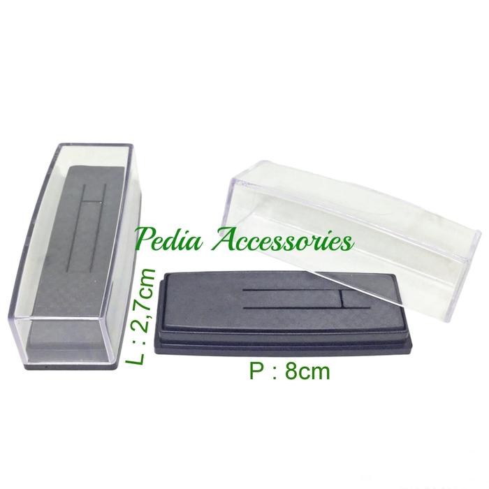 Gambar Kotak Box Tempat Jepit Dasi/ Wadah Jepit Dasi Warna Hitam dari Pedia Accessories undefined Tokopedia