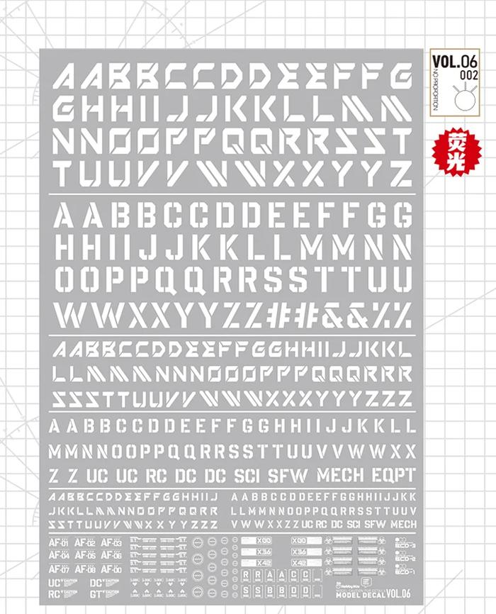 Gambar Hobby Mio Universal Water Decal for Model Kit Gundam HG RG MG - Vol.06-002 dari LumixJr Hobby Shop undefined Tokopedia