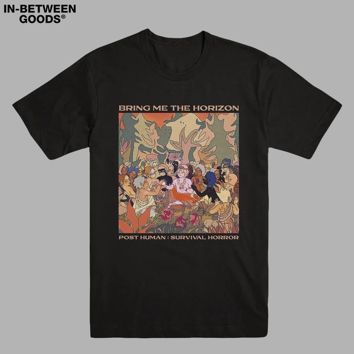 BRING ME THE HORIZON BMTH T-SHIRT BAND POST-METAL MERCHANDISE  Survival Horror, XL