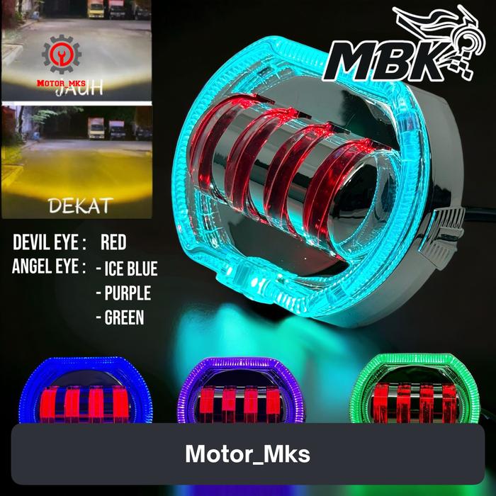 Gambar Lampu Projie Biled 4'5 inchi dari Motor Mks undefined Tokopedia