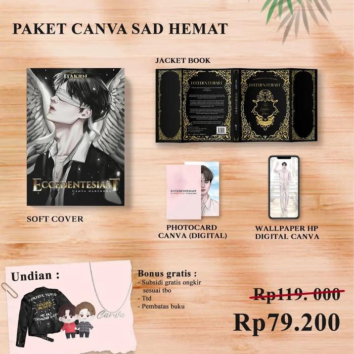 Gambar Pre Order - Buku Novel Eccedentesiast - Itakrn - Akad - Bumifik - Canva Sad Hemat dari Bumi Fiksi Makassar undefined Tokopedia