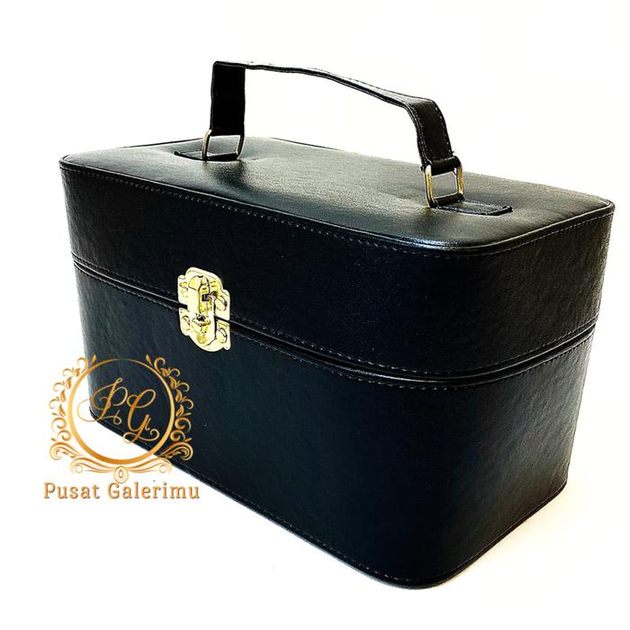 Gambar Box make up Beauty Case Cermin Slot - Cream dari Pusatgalerimu undefined 5 Tokopedia
