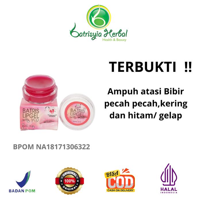 Gambar lip gel batrisyia care treatment bibir pencerah bibir alami termurah - 12 gram dari batrisybeauty undefined Tokopedia