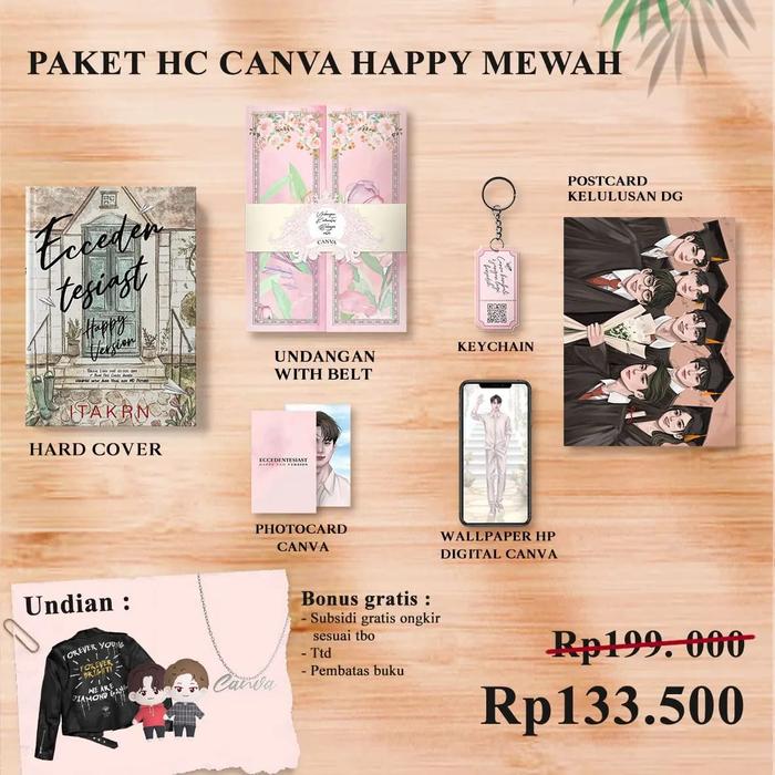 Gambar Pre Order - Buku Novel Eccedentesiast - Itakrn - Akad - Bumifik - HC Happy Mewah dari Bumi Fiksi Makassar undefined Tokopedia