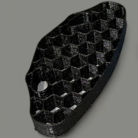 Gambar CRtoys bemper depan rc TT02 flex 3D print PnP - Hitam dari CRtoys RC store undefined Tokopedia