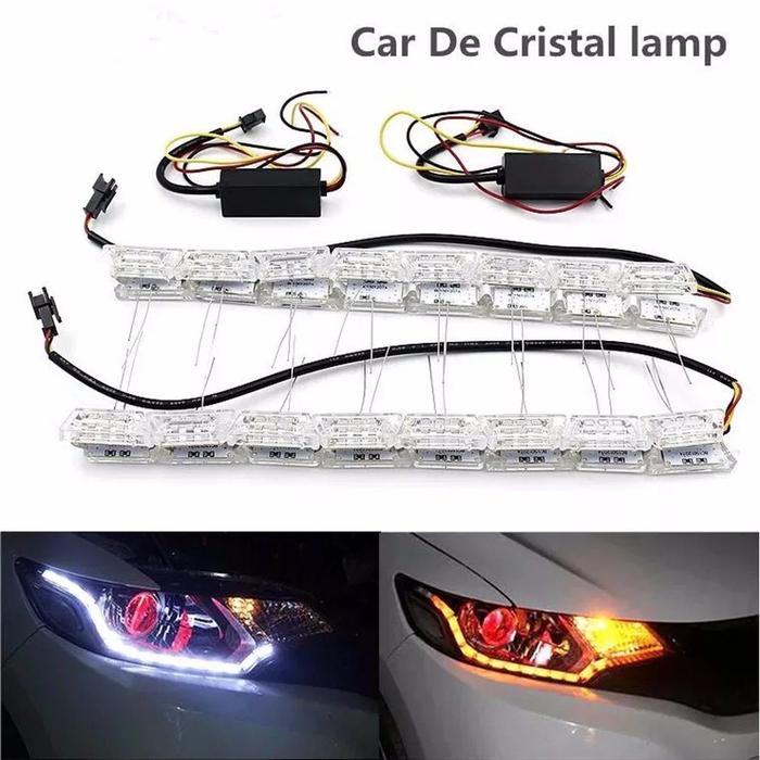 Gambar DRL Crystal Custom Headlamp dari Toko Lampu MGK undefined Tokopedia