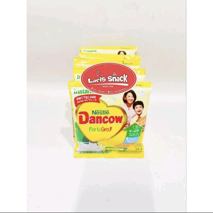 Gambar Susu Dancow FortiGro Instan All Varian Renceng Isi 10 Bungkus - Putih dari Laris Snack undefined Tokopedia