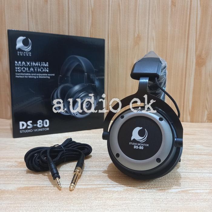 Gambar DOLPHIN SOUND DS80/DS-80 HEADPHONE MONITOR ORIGINAL dari AUDIO CK undefined Tokopedia