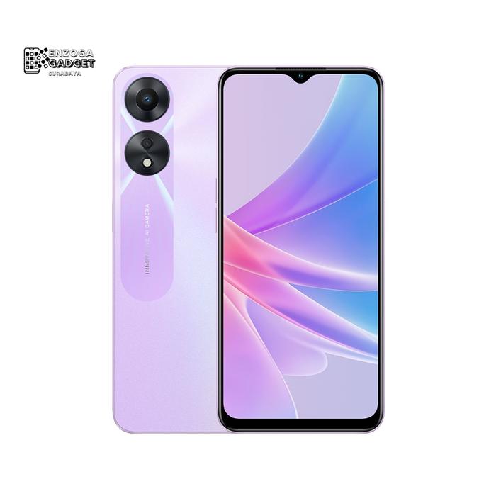 Gambar OPPO A78 5G 8/128 GARANSI RESMI INDONESIA - Glowing Purple dari Enzoga Gadget undefined Tokopedia