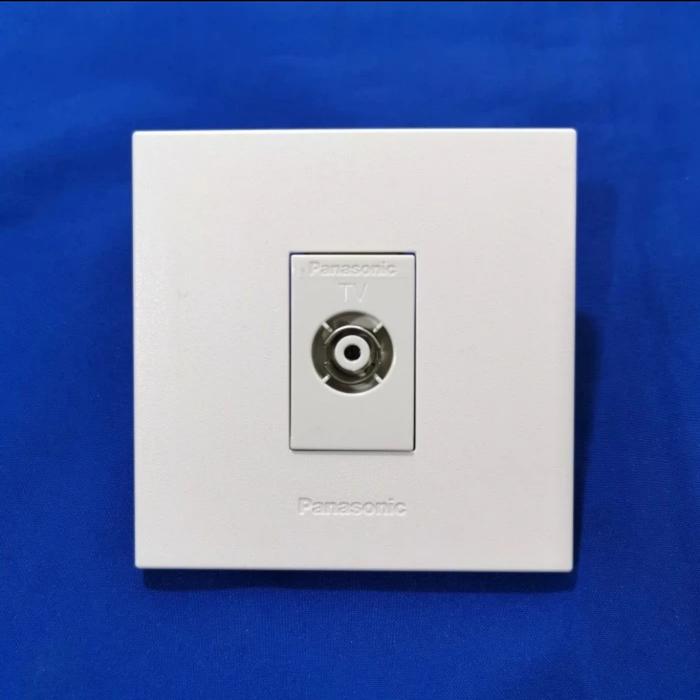 Gambar Outlet TV Colokan Antena Panasonic Putih Silver Hitam W MWS B-Type Syle - Putih dari NT Electric 1 undefined Tokopedia
