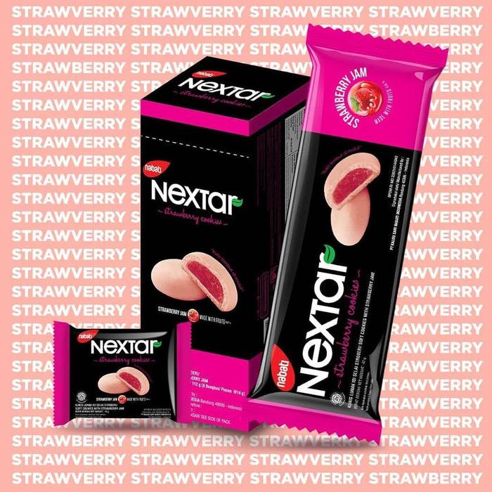 Gambar Nextar Cookies Strawberry 42G dari Devan online shop1 undefined Tokopedia