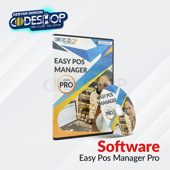 Gambar Software Kasir Easy Pos Manager EPM Pro Program Toko Retail dari Codeshop Official Store undefined Tokopedia