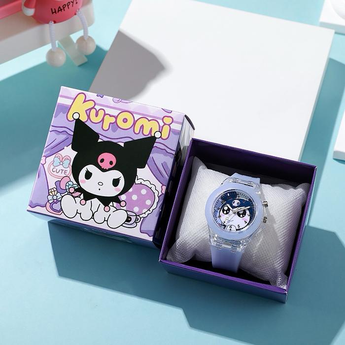 Gambar Jam Tangan Sanrio Anak Watches Analog Melody Cinnamoroll Kuromi - Kuromi dari Lisalisa undefined Tokopedia