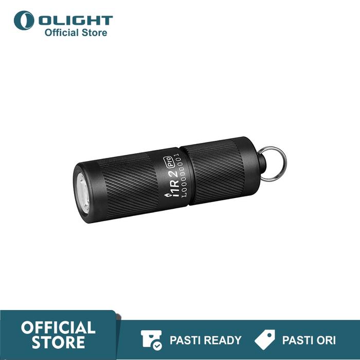 Gambar Senter Mini Olight i1R 2 Pro Black Rechargeable Mini LED Flashlight - Black dari Olight Indonesia undefined Tokopedia
