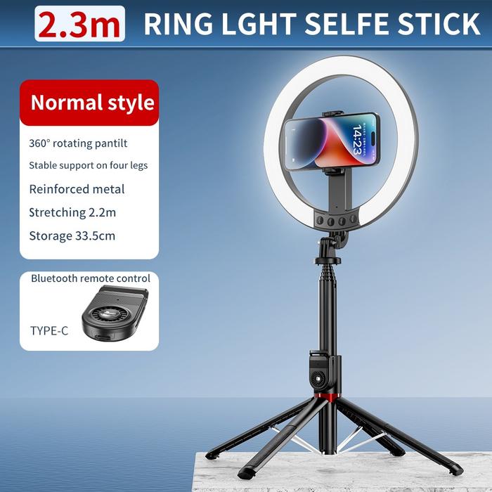 Tripod Ring Light For Iphone 11 Lampu Ring Light Complete Set