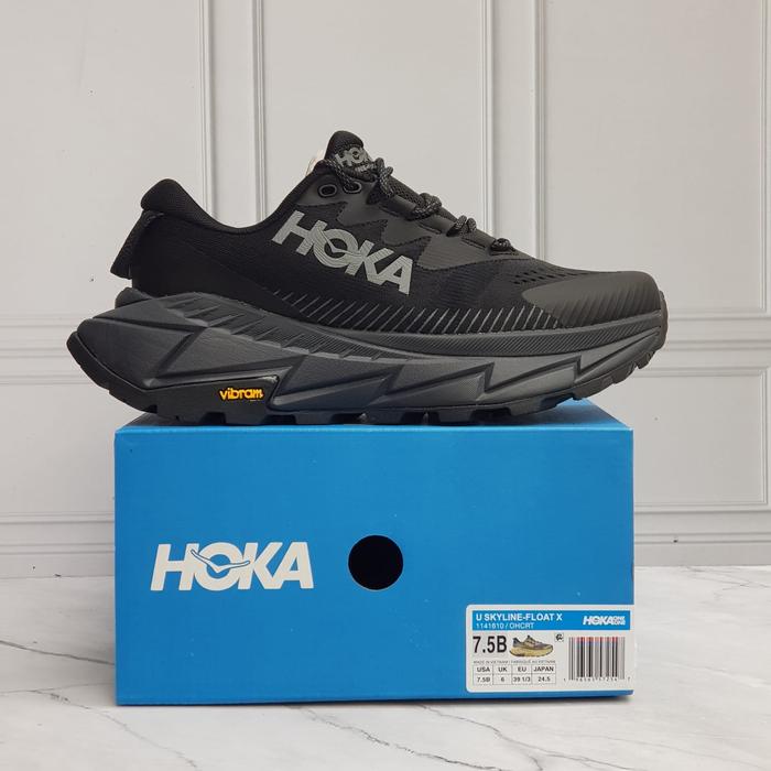 Gambar HOKA ONE ONE SKYLINE/SEPATU RUNNING/SPORT SHOES PRIA - Hitam, 43 dari Inhome.Store undefined Tokopedia