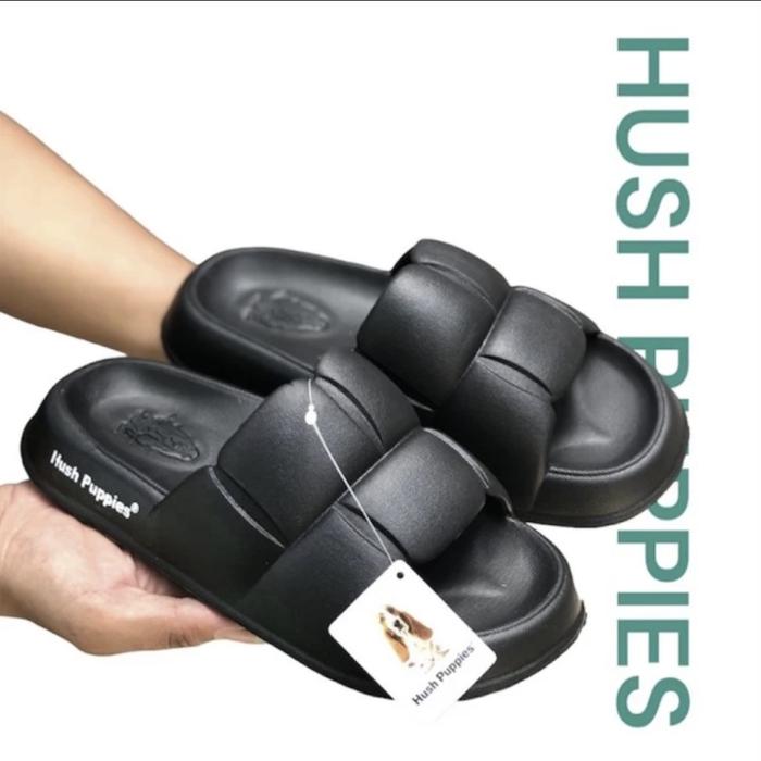 Gambar sandal slop wanita hush puppies sandal cewe - Hitam, 36 dari mita'shoes undefined Tokopedia