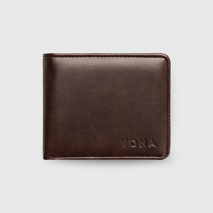 Gambar VONA Major Wallet - Dompet Pria Kulit Lipat 2 PU / Dompet Kartu Keren - Coffee dari VONA undefined Tokopedia