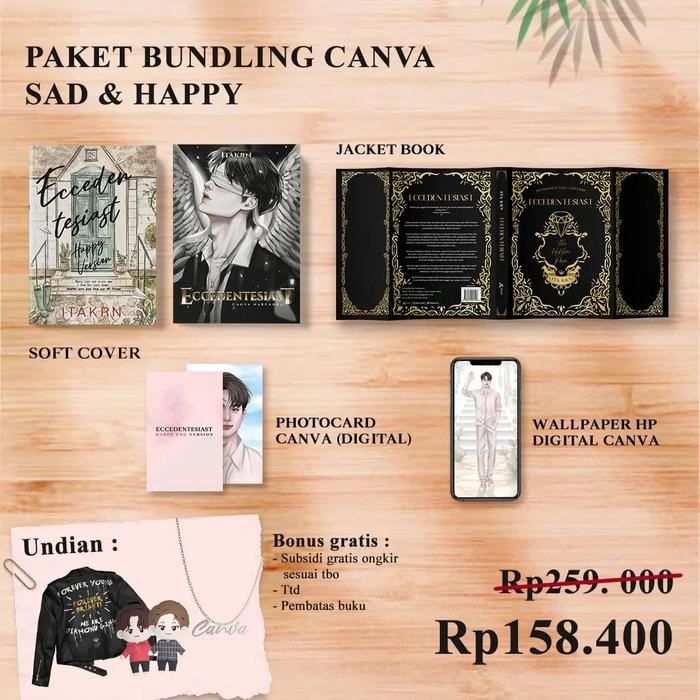 Gambar BUKU NOVEL ECCEDENTESIAST - AKAD - ITAKRN - Bund Sad&HapySC dari bumifiksijakarta undefined Tokopedia