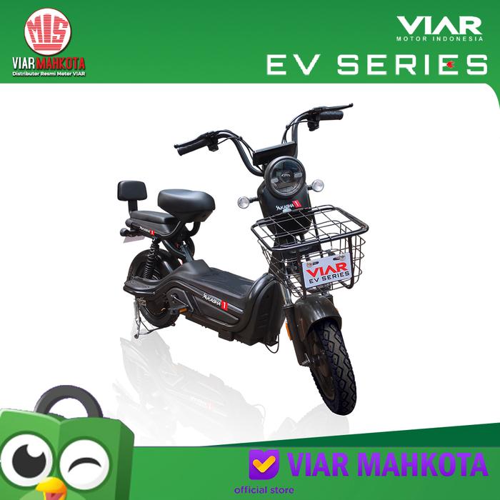 Jual Akasha Sepeda Listrik VIAR Merah, BODEBEK Jakarta Pusat