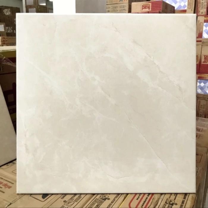 Jual Keramik 40x40 cream motif marmer (glossy) keramik lantai ruangan