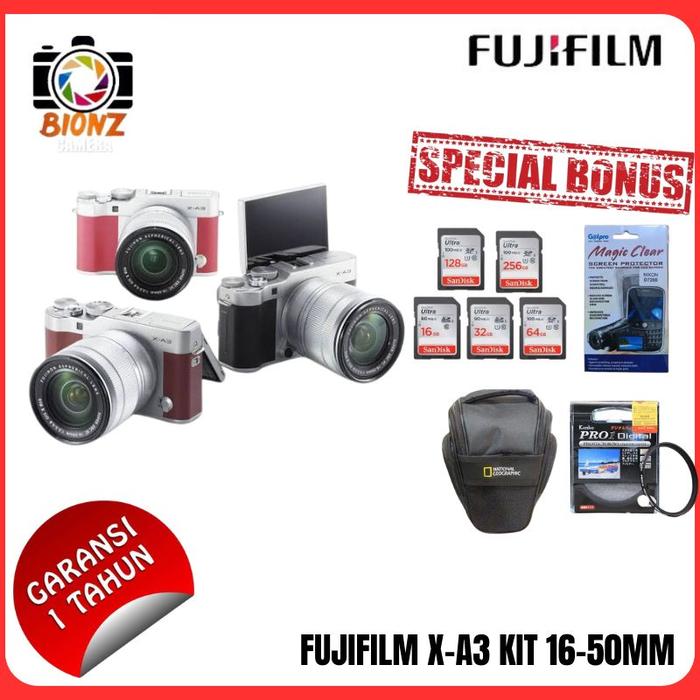 16 50mm Fuji Xa3 Webcam Jual Fujifilm Xa3 Kit 16-50mm BODY