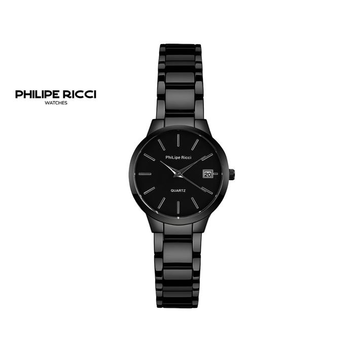 Gambar PhiLipe Ricci Jam Tangan Wanita 100% Original Rantai  Terbaru 6088W - Black dari PhiLipe Ricci undefined Tokopedia