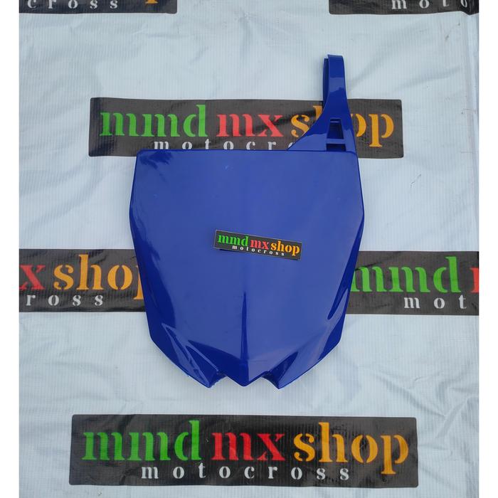 Gambar SPAKBOR DEPAN DAN PAPAN NOMOR YZ 250 F UNIVERSAL KLX DTRACKER WR155 - Papan no biru dari Mmdmxshop undefined Tokopedia