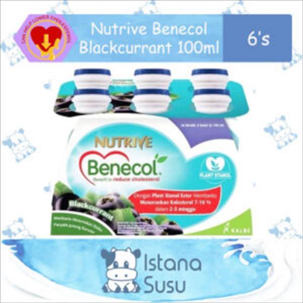 Gambar PROMO Nutrive Benecol Blackcurrant 6pcs x 100ml dari rejeki berkah5 undefined Tokopedia