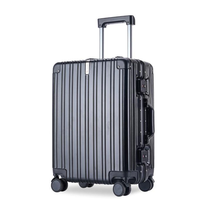 Gambar [ GWEN SERIES ] HK020 Koper Hanke 20-28 inch TSA LOCK Suitcase Travel - black elite, 20 inch dari koperjabodetabek undefined Tokopedia