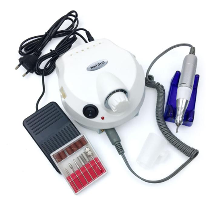 Gambar Mesin Kikir Kuku Pro Electric Nail Drill Manicure Polishing Pedicure - Putih dari yitulshop undefined Tokopedia