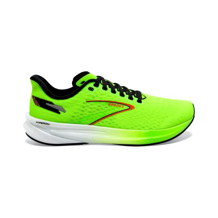 Brooks Hyperion Men's Road Running Shoes Green Gecko/ Red Orange 41 di  Sneaker Original Store Tokopedia