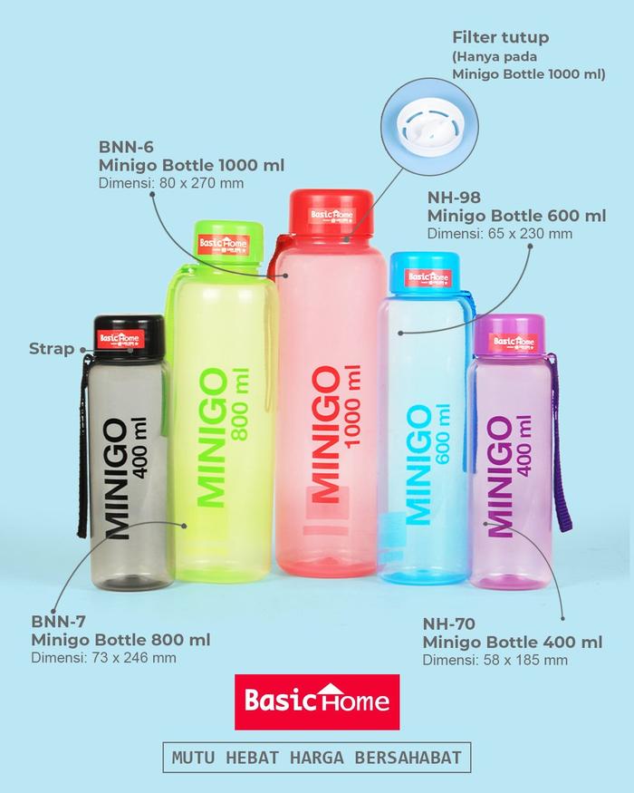 Gambar MICTON Lion Star Basic Home Botol Minum Air Tumbler Plastik Motivasi - NH-70 dari Micton Store undefined Tokopedia