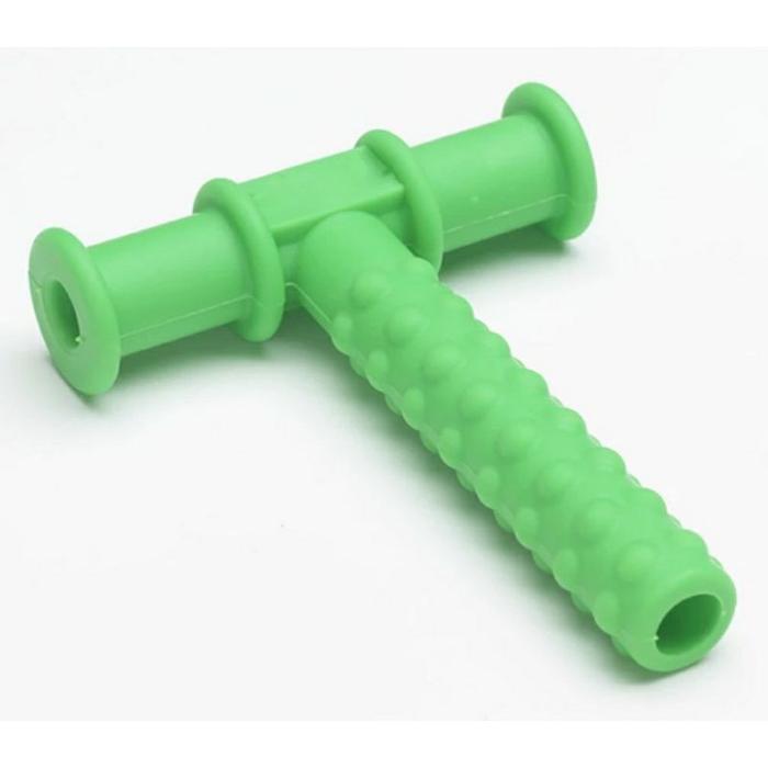 Gambar MAINAN GIGITAN BAYI TEETHER SEDOTAN GRABBER SPEECH DELAY CHEWY TUBE - T TUBE HIJAU dari TwinkleBabyAndKids undefined Tokopedia