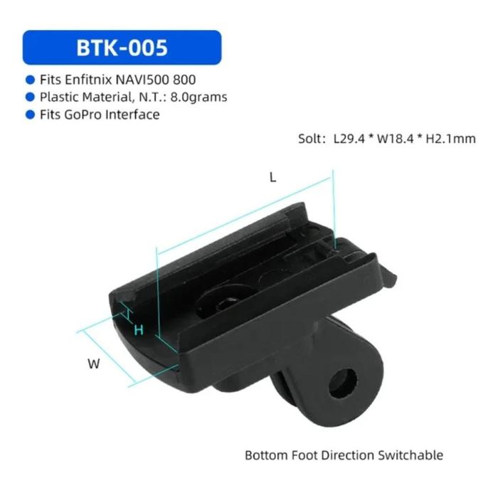Gambar Aneka Bracket Mounting Barfly Holder Dudukan Lamp Senter Kamera Sepeda - BTK-005 dari Kaligung Cycling Store undefined Tokopedia