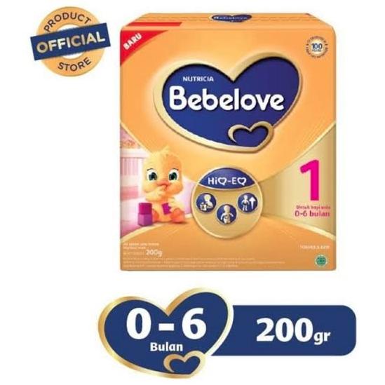 Gambar bebelove 1 200 gram susu bayi 0-6 bulan susu bebelove dari Internet ID undefined Tokopedia