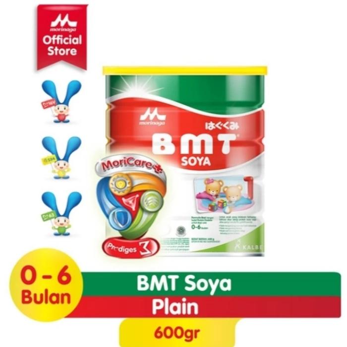 Gambar morinaga BMT Soya 1 Susu Formula Bayi 0-6 Bulan 600 g dari Lengkupa Store undefined Tokopedia