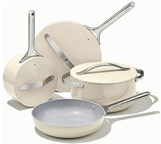 Gambar Caraway Nonstick Ceramic Cookware Set (12 Piece) Pots - Full Payment dari Mainstuff by Lintas Negara undefined Tokopedia