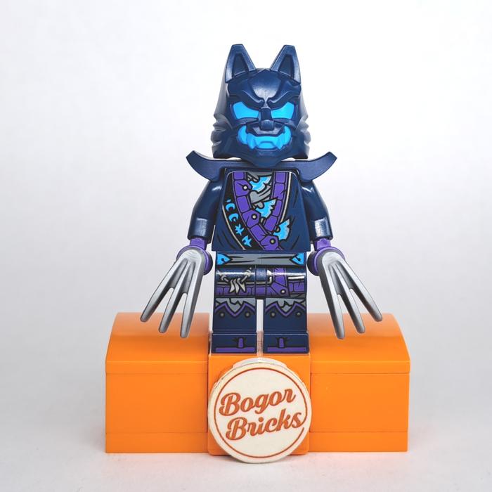 Lego Ninjago Wolf Mask Claw Warrior Minifigure Dragons Rising Season 2 71806 main image 1