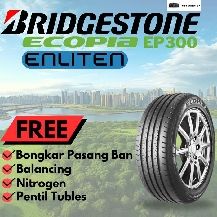 Gambar Ban mobil bridgestone ecopia ep300 enliten 205/65 R16 Innova reborn 205 65 R16 bridgestone ecopia ep300 enliten - Dipasang dari Toko Ban Javaban undefined Tokopedia