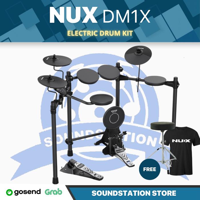 Promo NUX DM1X Electric Drum Kit Digital | Elektrik Set DM-1X Cicil 0% ...
