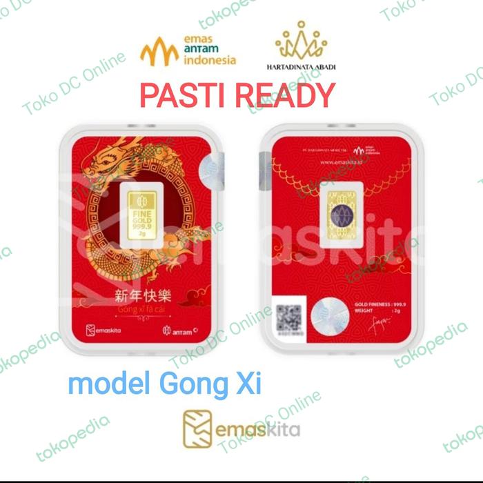 Gambar Kado Imlek Happy Chinese New Year Gong Xi Fa Chai - Gong Xi, 2gr dari Toko DC Online undefined Tokopedia