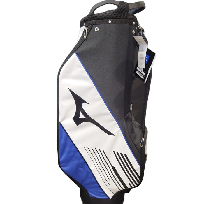 Jual GOLF BAG MIZUNO NEXLITE CADY BAG BLACK BLUE MANS ORIGINAL