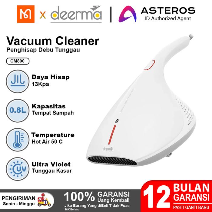 Gambar DEERMA CM800 Dust Mites Vacuum Cleaner UV-C Alat Penyedot Debu,Tungau - WHITE CM800 dari Mcdodo Official Indonesia undefined Tokopedia