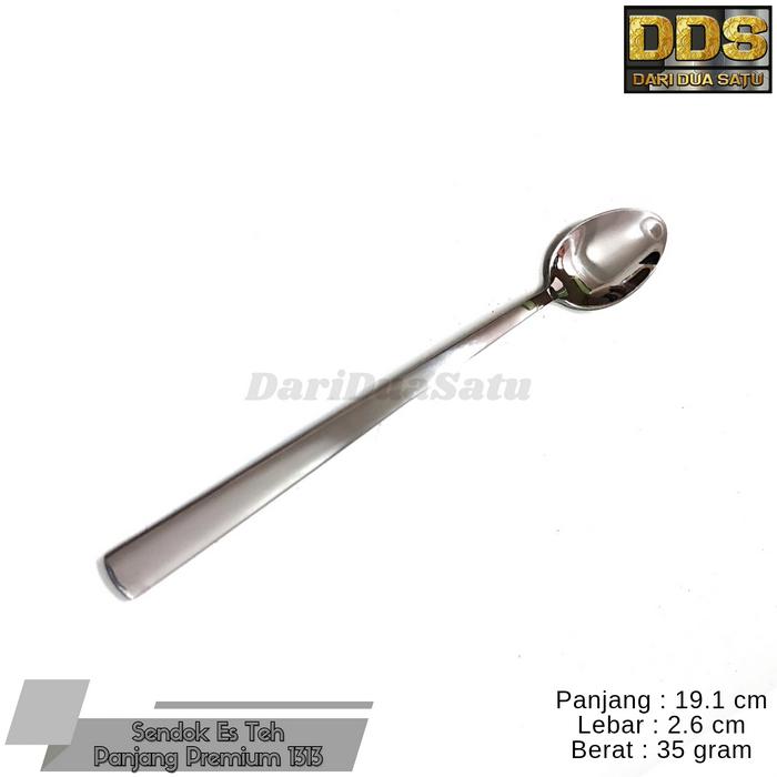 Gambar Sendok Garpu Pisau Stainless Premium Tebal Alat makan Cutlery - Sendok Es Teh dari DariDuaSatu undefined Tokopedia