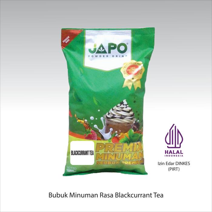 Gambar Bubuk Minuman Powder Drink Teh - Blackcurrant Tea 1 Kg - 1 kg dari Japo Powder Minuman undefined Tokopedia