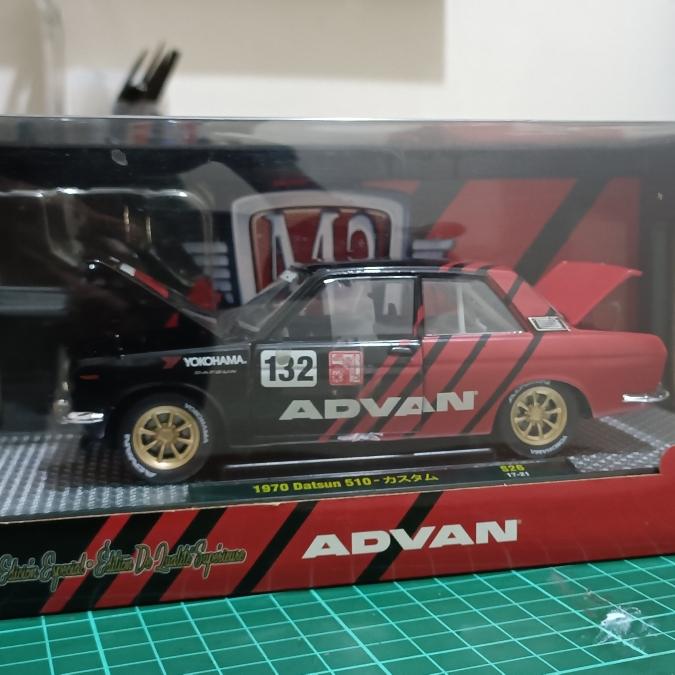 Gambar M2 machines 1/24 Datsun 510 advan RARE dari RDstores_NEW undefined Tokopedia