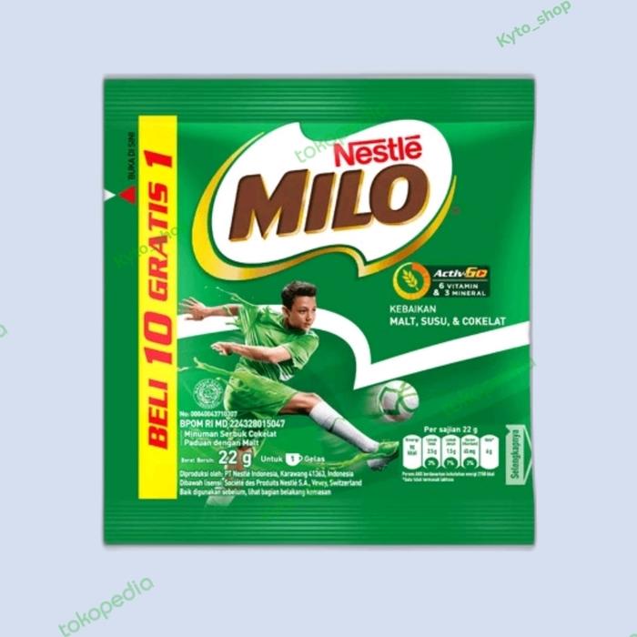 Gambar Milo active go - renceng dari Kyto_shop undefined Tokopedia